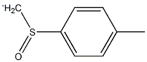 p-Tolylsulfinylmethanide Struktur