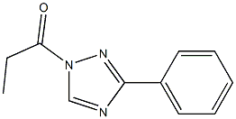 1-Propionyl-3-phenyl-1H-1,2,4-triazole Struktur