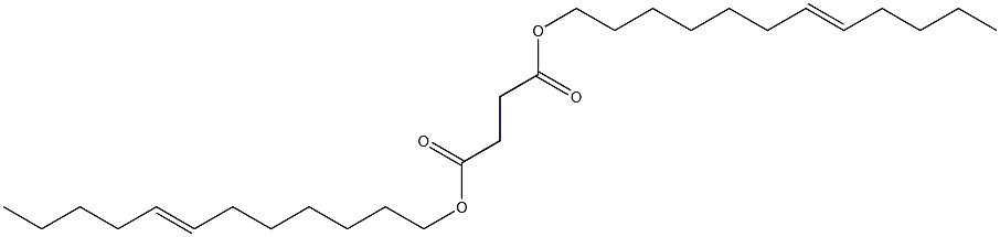 Succinic acid di(7-dodecenyl) ester Struktur