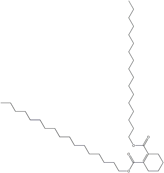 1-Cyclohexene-1,2-dicarboxylic acid diheptadecyl ester Struktur