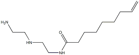 N-[2-[(2-Aminoethyl)amino]ethyl]-8-nonenamide Struktur