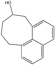 8,9,10,11-Tetrahydro-7H-cycloocta[de]naphthalen-8-ol Struktur