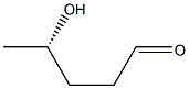 [S,(-)]-4-Hydroxyvaleraldehyde Struktur