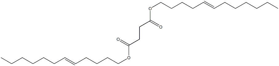 Succinic acid di(5-dodecenyl) ester Struktur