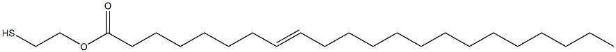 8-Docosenoic acid 2-mercaptoethyl ester Struktur