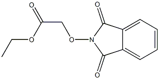 (Phthalimidyloxy)acetic acid ethyl ester Struktur