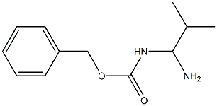 N-(1-Amino-2-methylpropyl)carbamic acid benzyl ester Struktur