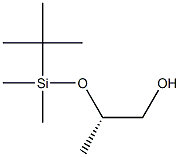 (S)-2-(tert-Butyldimethylsilyloxy)-1-propanol Struktur