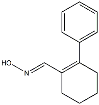 2-Phenylcyclohexene-1-carbaldehyde oxime Struktur