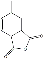 1,2,5,6-Tetrahydro-5-methylphthalic anhydride Struktur