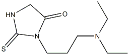 1-[3-(Diethylamino)propyl]-2-thioxoimidazolidine-5-one Struktur