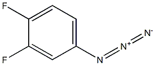 1-Azido-3,4-difluorobenzene Struktur