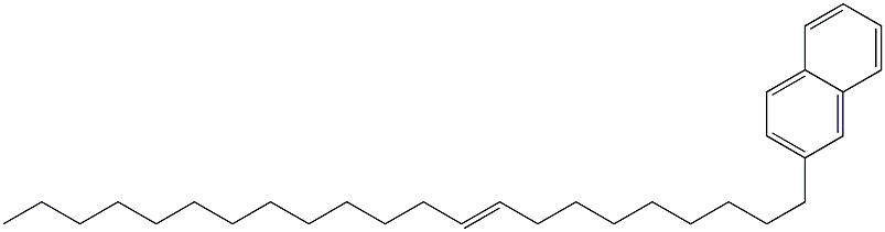 2-(9-Docosenyl)naphthalene Struktur