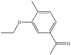 3'-Ethoxy-4'-methylacetophenone Struktur