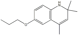 6-Propoxy-1,2-dihydro-2,2,4-trimethylquinoline Struktur