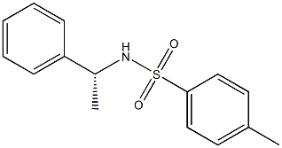 N-[(1R)-1-Phenylethyl]-4-methylbenzenesulfonamide Struktur