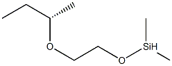 [S,(+)]-sec-Butoxyethoxydimethylsilane Struktur