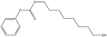 8-[(Phenoxythiocarbonyl)oxy]octan-1-ol Struktur