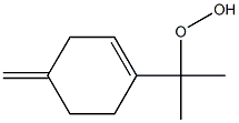 p-Mentha-1(7),3-dien-8-yl hydroperoxide Struktur