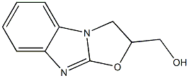 2,3-Dihydrooxazolo[3,2-a]benzimidazole-2-methanol Struktur