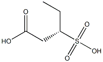 [S,(+)]-3-Sulfovaleric acid Struktur