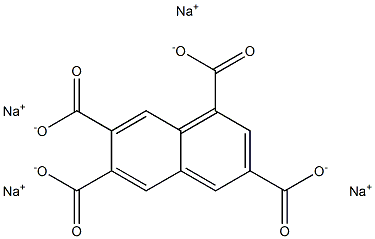 1,3,6,7-Naphthalenetetracarboxylic acid tetrasodium salt Struktur