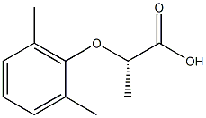 [S,(-)]-2-(2,6-Xylyloxy)propionic acid Struktur