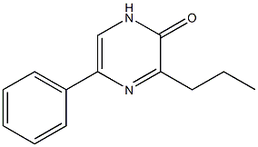 3-Propyl-5-phenylpyrazin-2(1H)-one Struktur