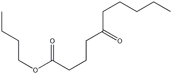 5-Ketocapric acid butyl ester Struktur