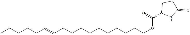 (S)-5-Oxopyrrolidine-2-carboxylic acid 11-heptadecenyl ester Struktur