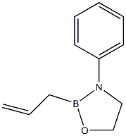 2-Allyl-3-phenyl-1,3,2-oxazaborolidine Struktur