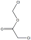 Chloroacetic acid (chloromethyl) ester Struktur