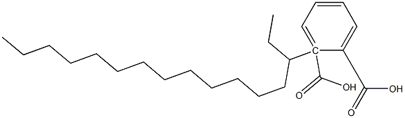 (+)-Phthalic acid hydrogen 1-[(S)-hexadecane-3-yl] ester Struktur