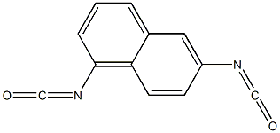 1,6-Naphthalenediyldiisocyanate Struktur