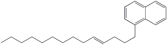 1-(4-Tetradecenyl)naphthalene Struktur