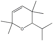 5,6-Dihydro-6-isopropyl-2,2,5,5-tetramethyl-2H-pyran Struktur