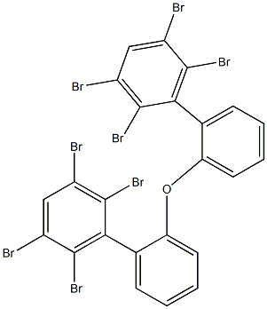 2,3,5,6-Tetrabromophenylphenyl ether Struktur