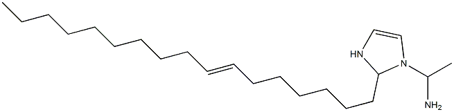 1-(1-Aminoethyl)-2-(7-heptadecenyl)-4-imidazoline Struktur