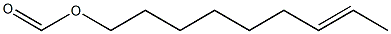 Formic acid 7-nonenyl ester Struktur