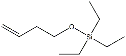 (3-Butenyloxy)triethylsilane Struktur