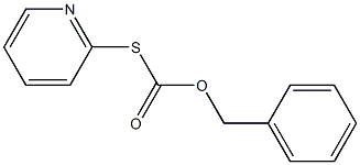 Thiocarbonic acid O-benzyl S-(2-pyridyl) ester Struktur