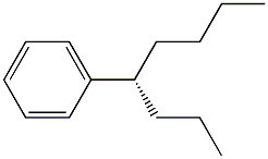 [S,(-)]-4-Phenyloctane Struktur