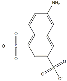 6-Amino-1,3-naphthalenedisulfonate Struktur