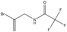 N-(2-Bromoallyl)-2,2,2-trifluoroacetamide Struktur