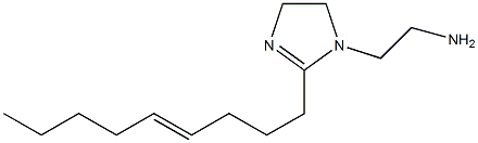 1-(2-Aminoethyl)-2-(4-nonenyl)-2-imidazoline Struktur