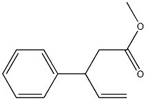 3-Phenyl-4-pentenoic acid methyl ester Struktur