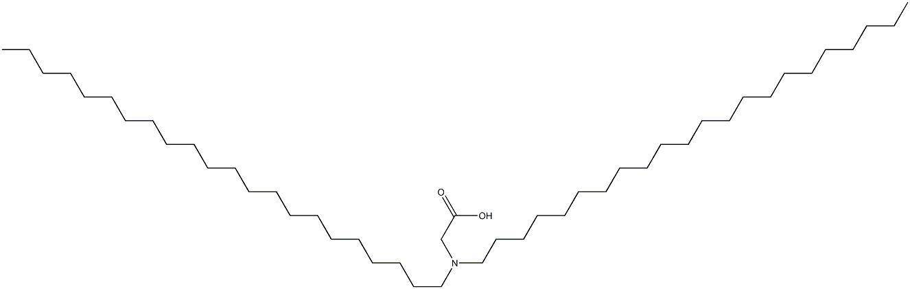 N,N-Didocosylglycine Struktur