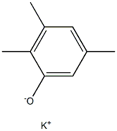 Potassium 2,3,5-trimethylphenolate Struktur