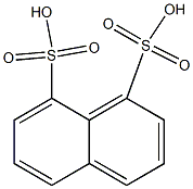 1,8-Naphthalenedisulfonic acid Struktur