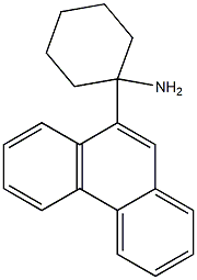 1-(9-Phenanthrenyl)cyclohexanamine Struktur